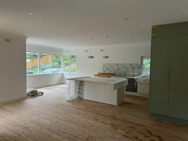 home after extension